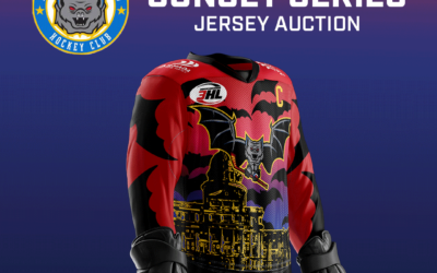 Sunset Swarm Ice Bats Jersey Auction