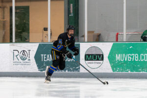 Photo of Jared Breunig, game winning goal scorer 