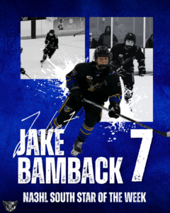 Jake Bamback Star of Week South Division